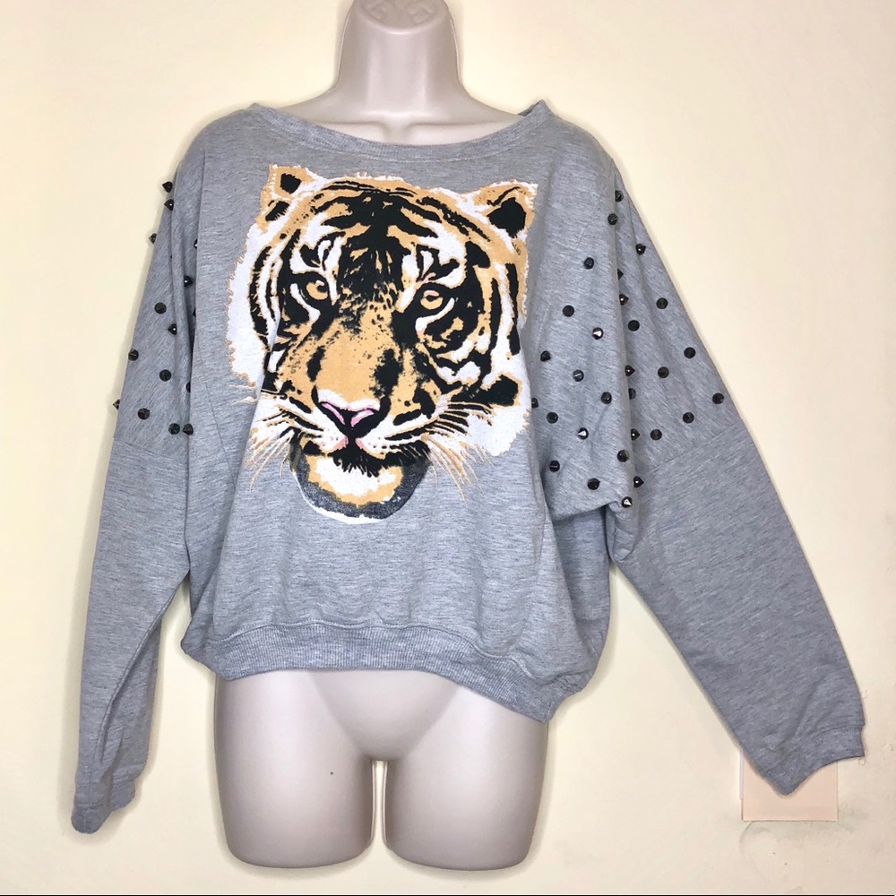 Studded Tiger Sweater